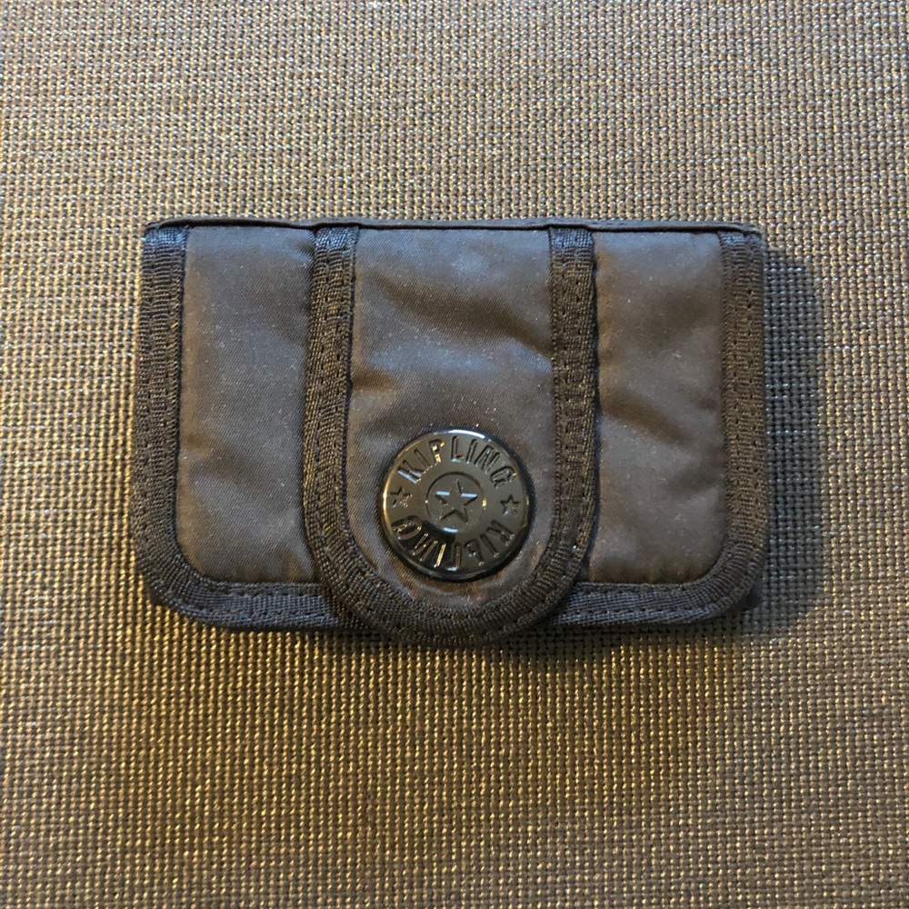 Kipling Wallet. Never Used. Black.